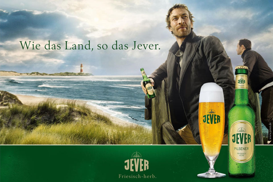 Jever Campaign shot by Markus Hintzen in Sylt
